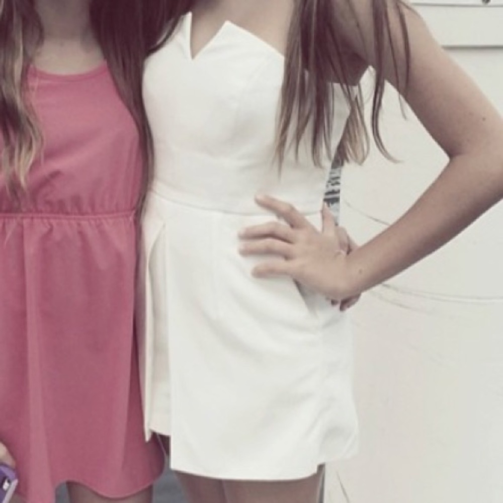 Topshop Romper- White